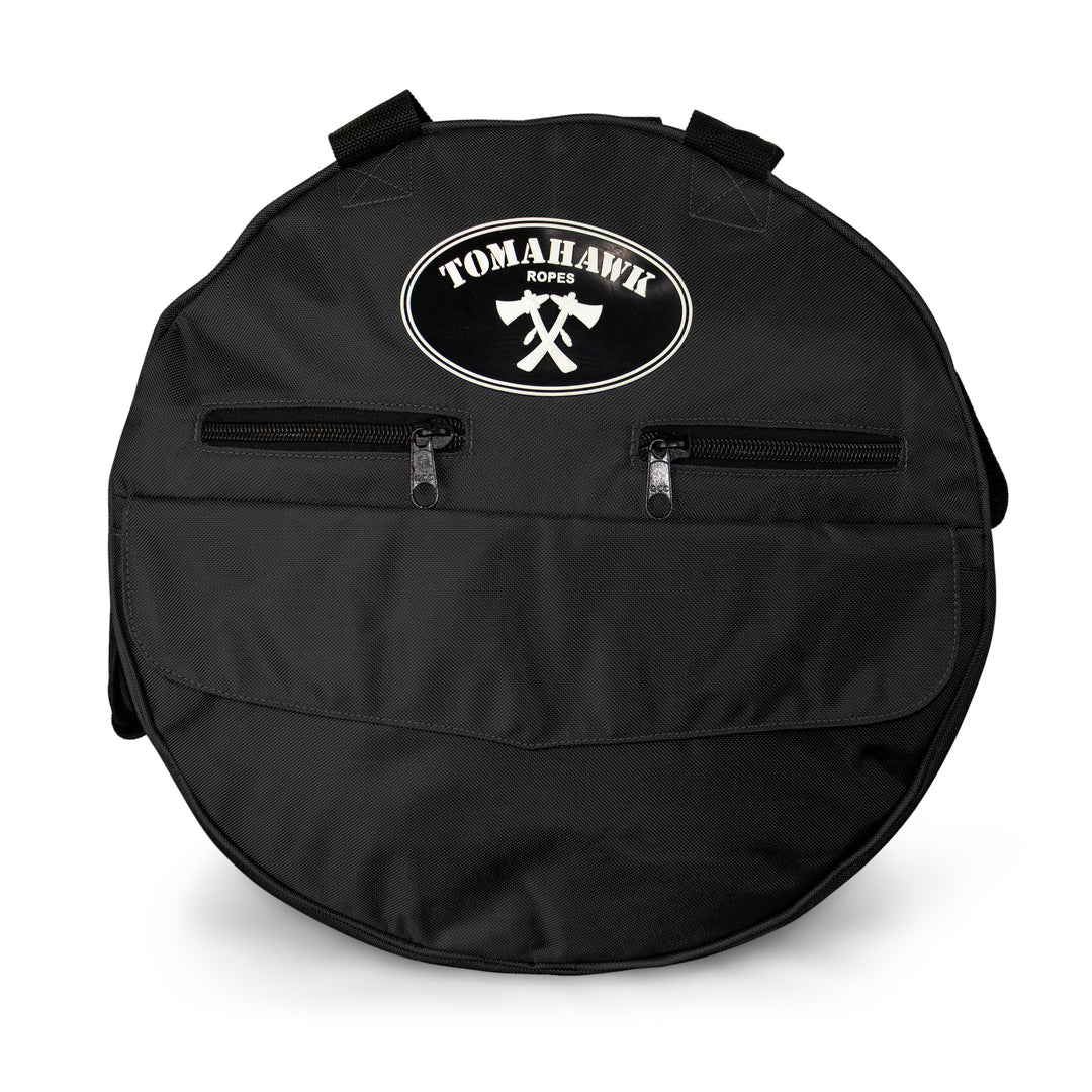Black Round Rope Bag