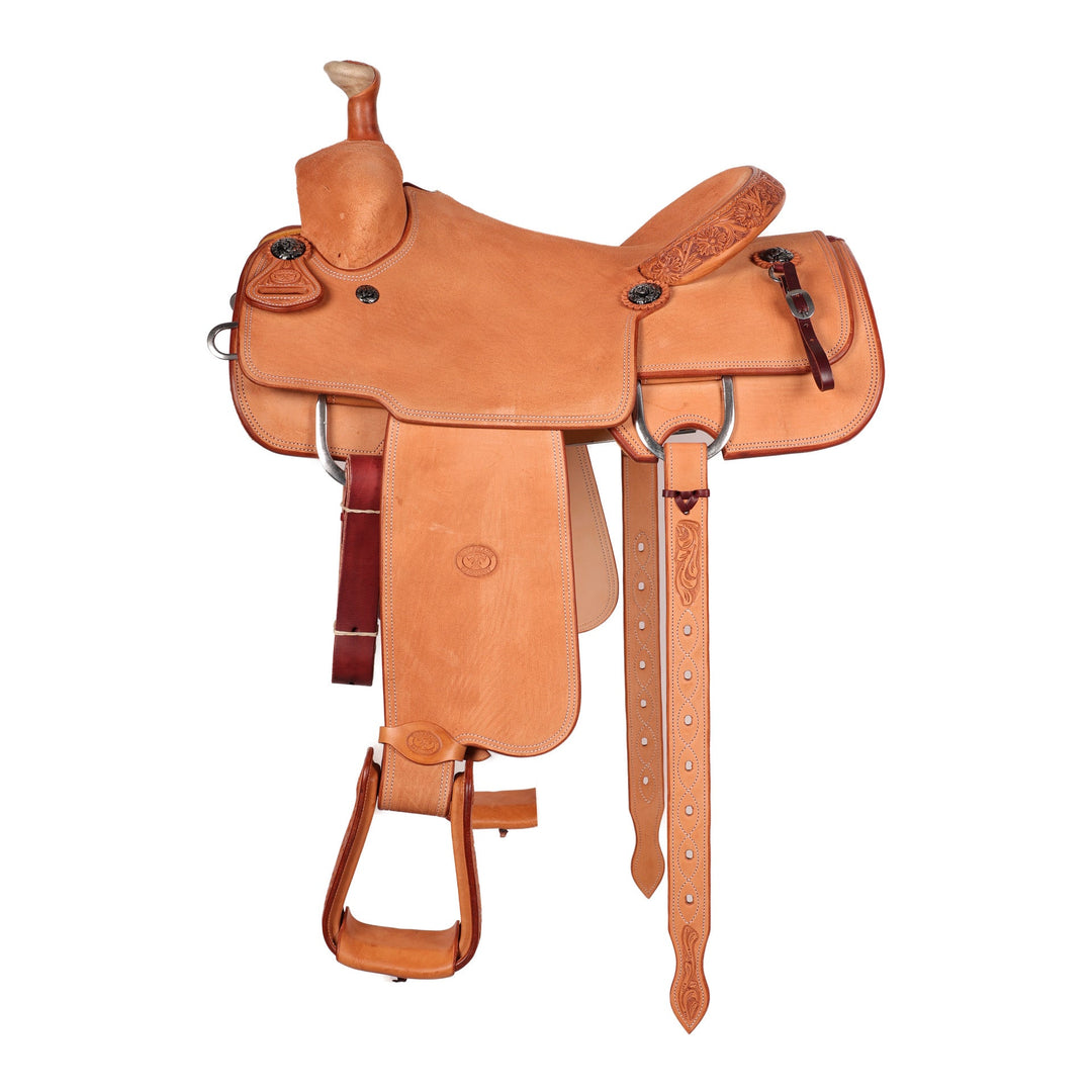 Saddle 13.5 OLIN YOUNG Rough Out