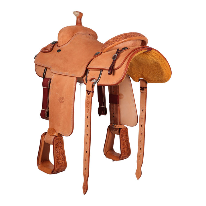 Saddle 13.5 OLIN YOUNG Rough Out