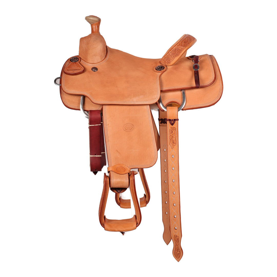 Saddle 13.5 OLIN YOUNG Rough Out