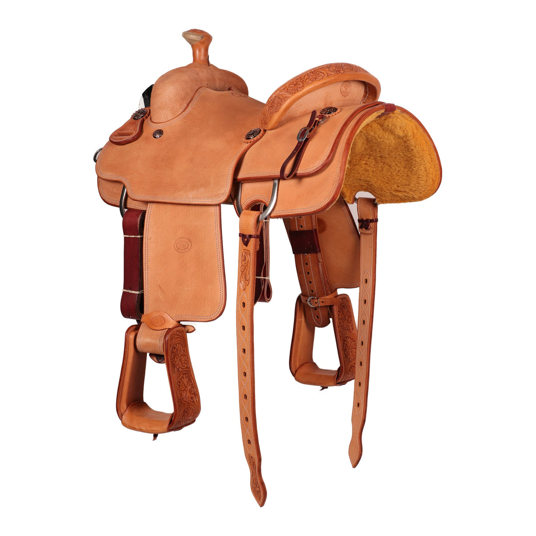 Saddle 13.5 OLIN YOUNG Rough Out