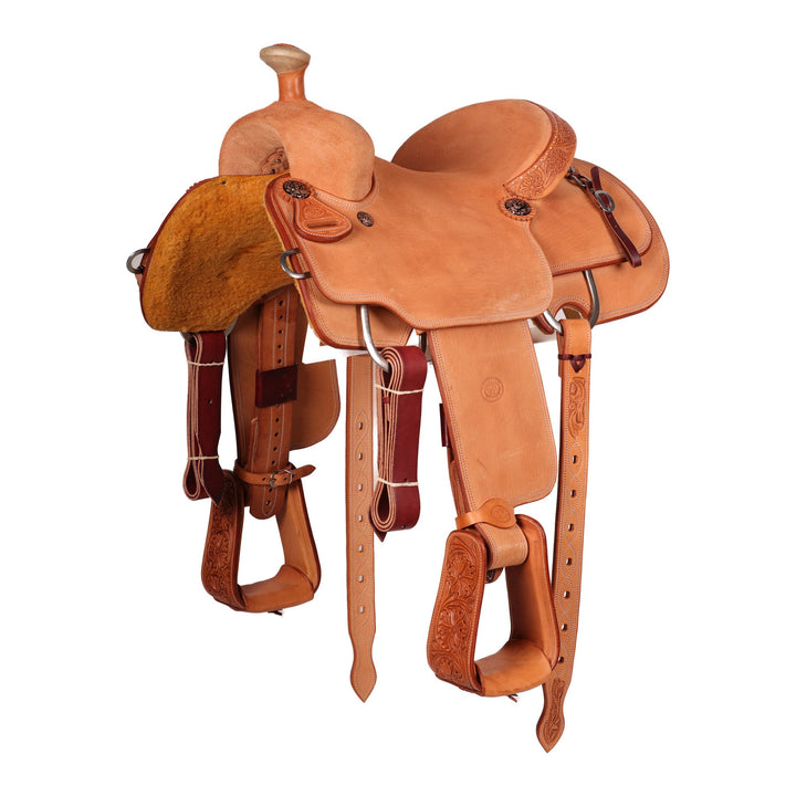 Saddle 13.5 OLIN YOUNG Rough Out