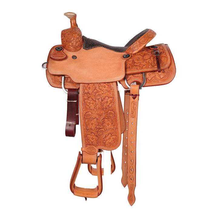 Saddle 14 OLIN YOUNG 7/8 Tooled