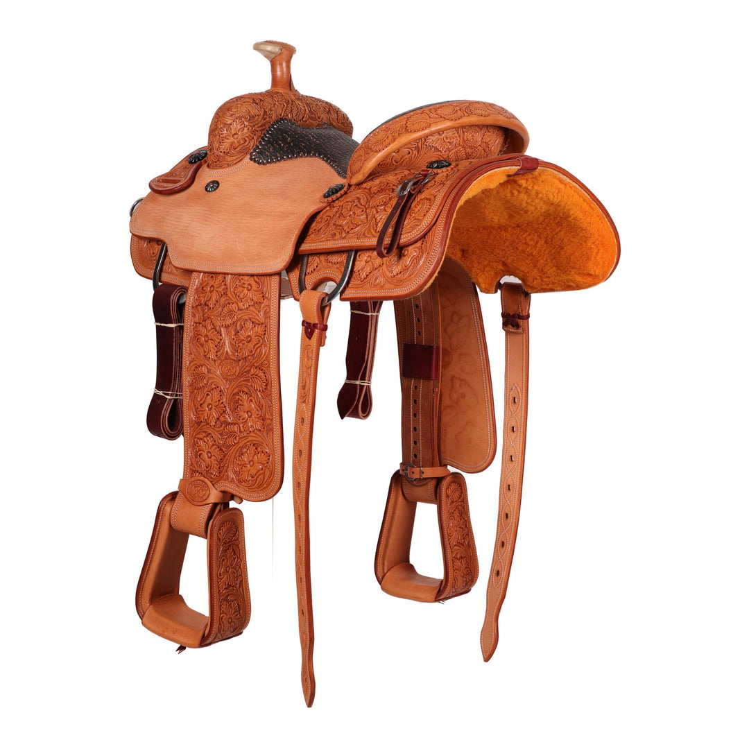 Saddle 14 OLIN YOUNG 7/8 Tooled
