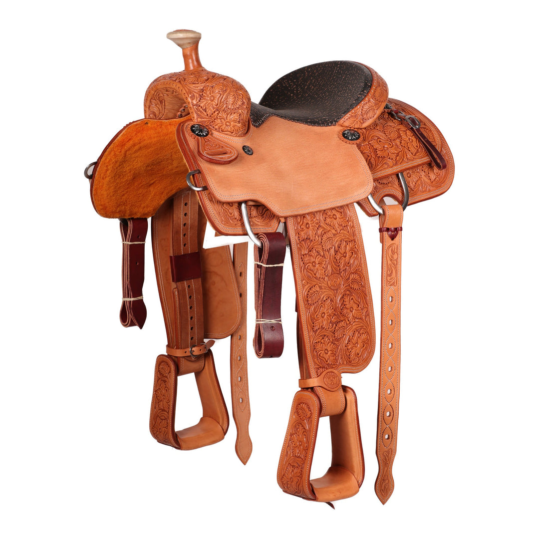 Saddle 14 OLIN YOUNG 7/8 Tooled