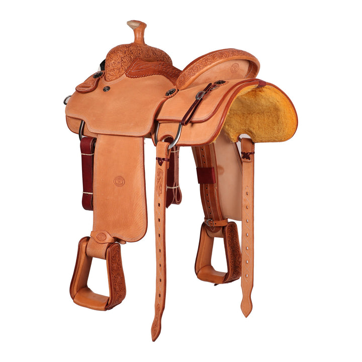 Saddle 14 OLIN YOUNG Rough Out