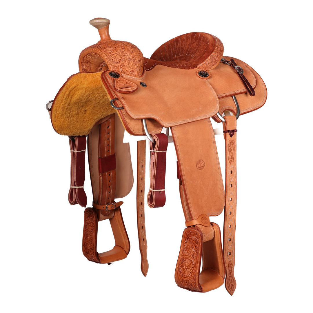 Saddle 14 OLIN YOUNG Rough Out