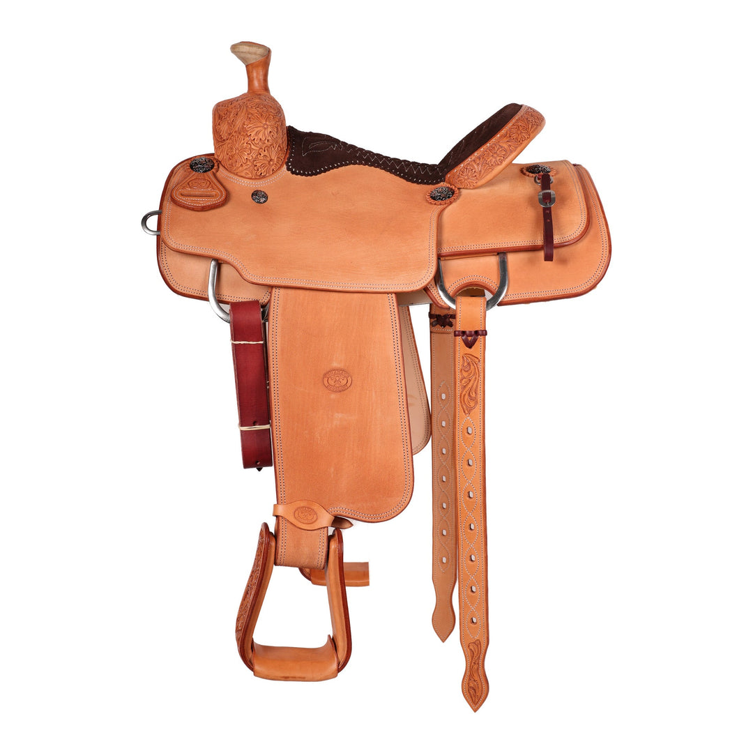 Saddle 14.5 OLIN YOUNG Rough Out