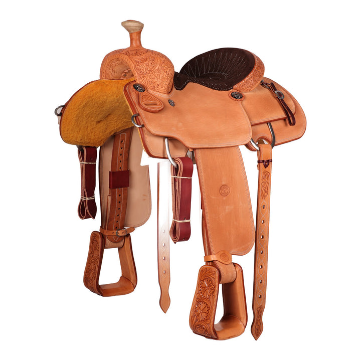 Saddle 14.5 OLIN YOUNG Rough Out