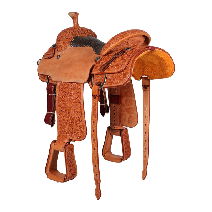 Saddle 15 BH 7/8 tooled
