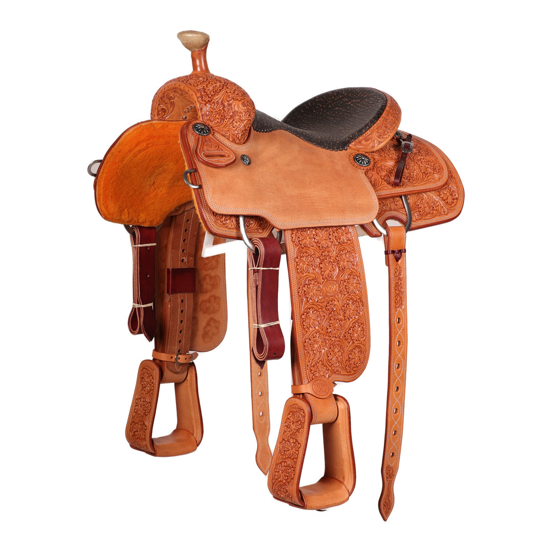 Saddle 15 BH 7/8 tooled