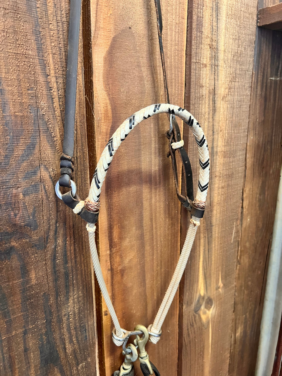 Rawhide Braided Rope Noseband