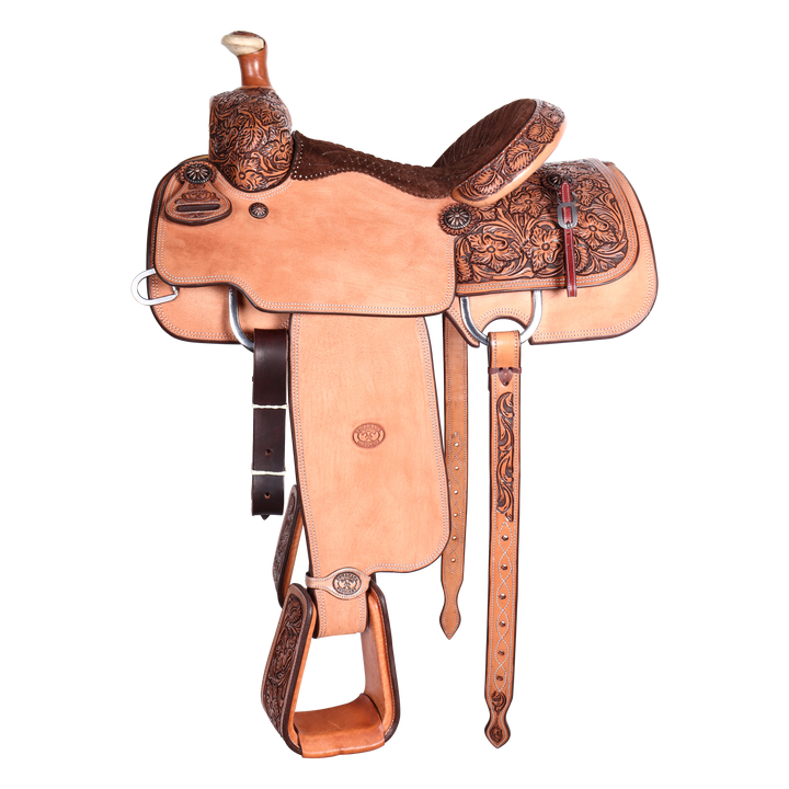 Saddle 13.5 OLIN YOUNG 1/2 Tooled