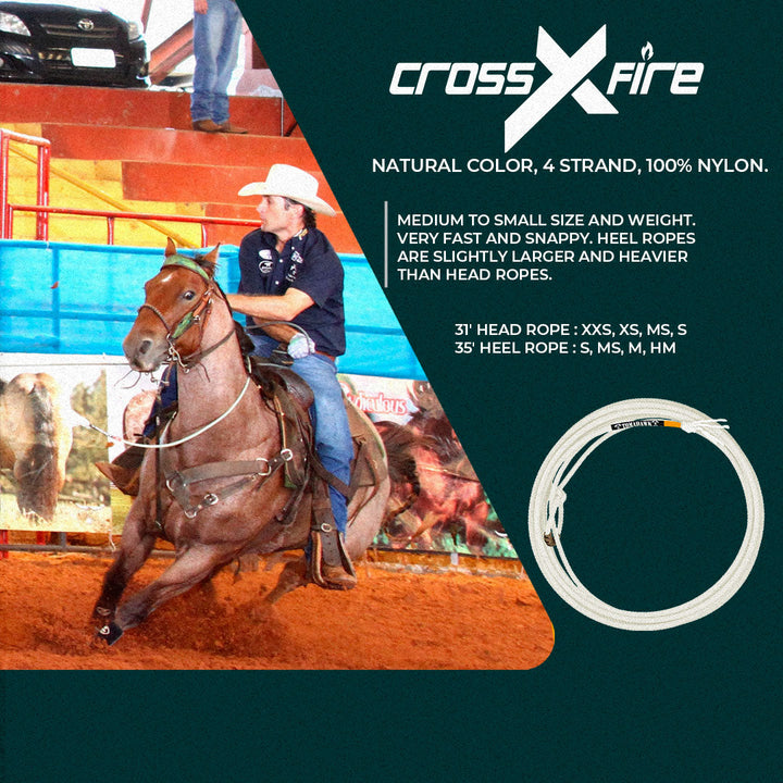 Cross Fire Heel Rope