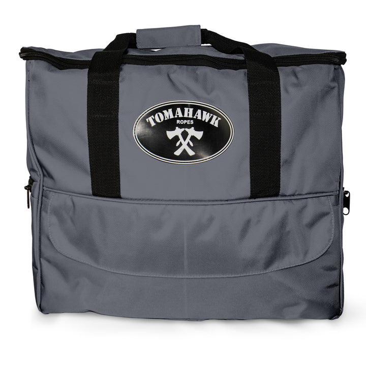 Gray Square Rope Bag