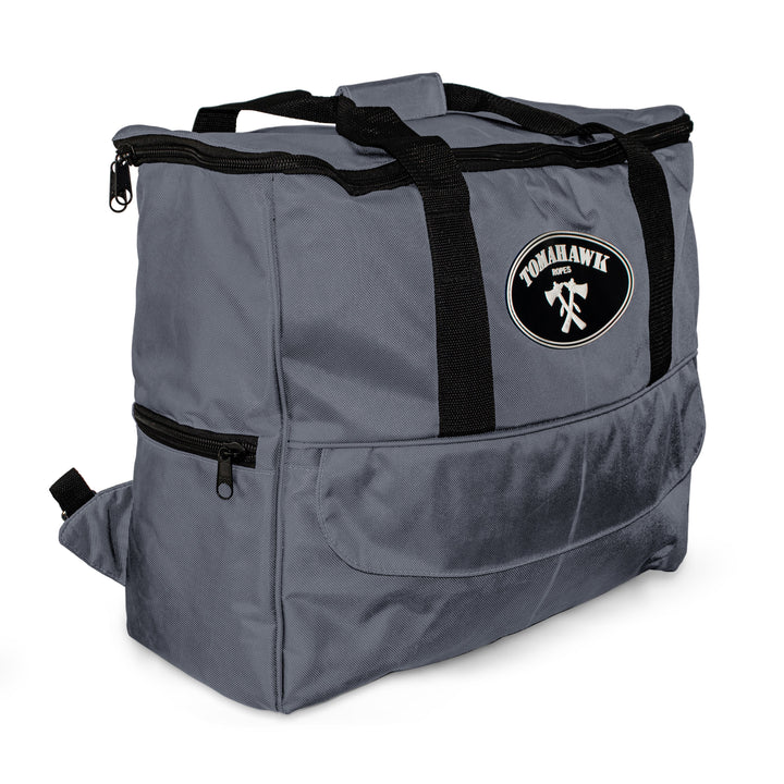 Gray Square Rope Bag