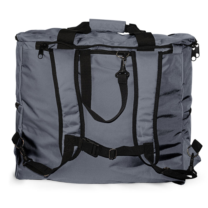 Gray Square Rope Bag