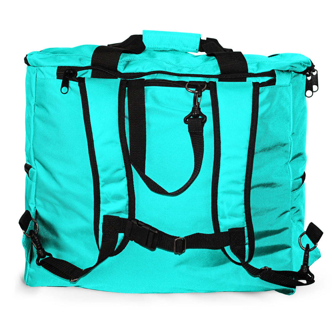Turquoise Square Rope Bag