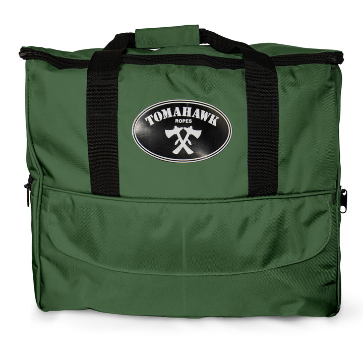 Military Green Square Rope Bag