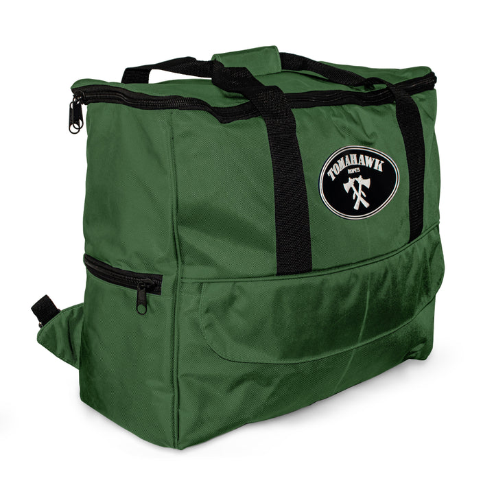 Military Green Square Rope Bag