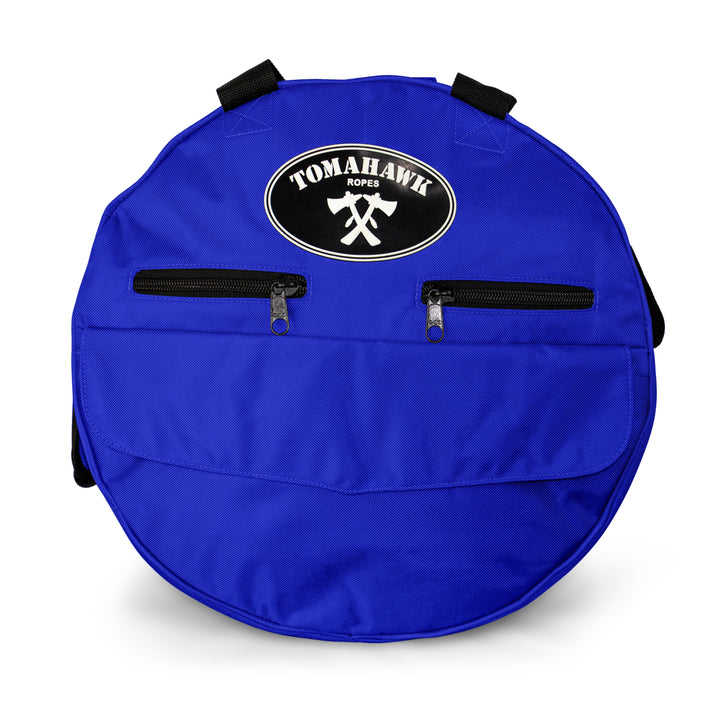 Blue Round Rope Bag