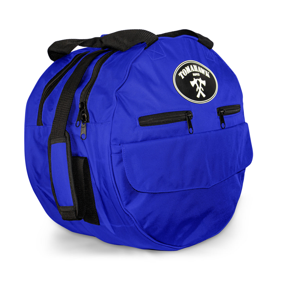 Blue Round Rope Bag