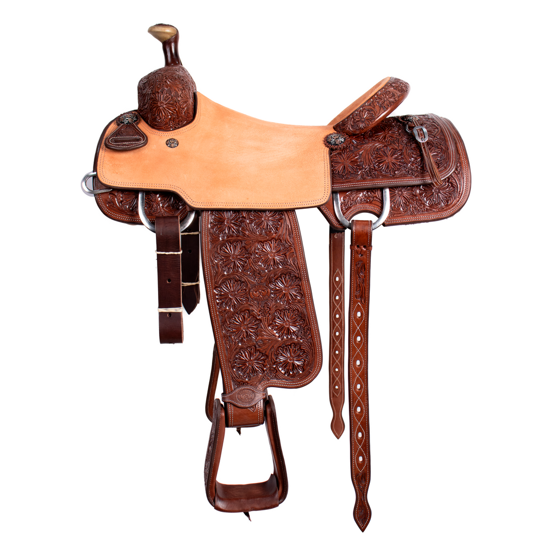 Saddle 16.5 MTM 7/8 Tooled