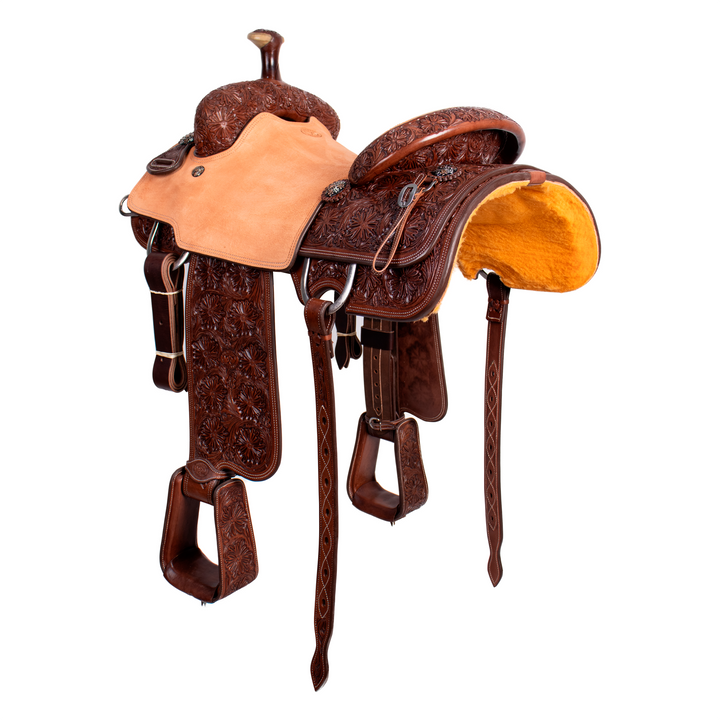 Saddle 16.5 MTM 7/8 Tooled