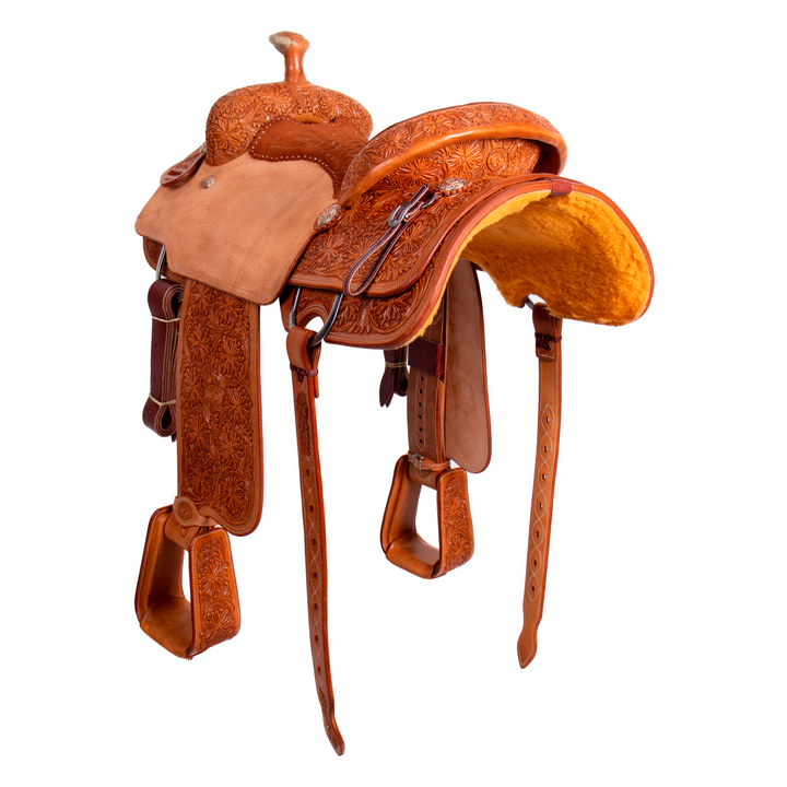 Saddle 16 OLIN YOUNG 7/8 Tooled