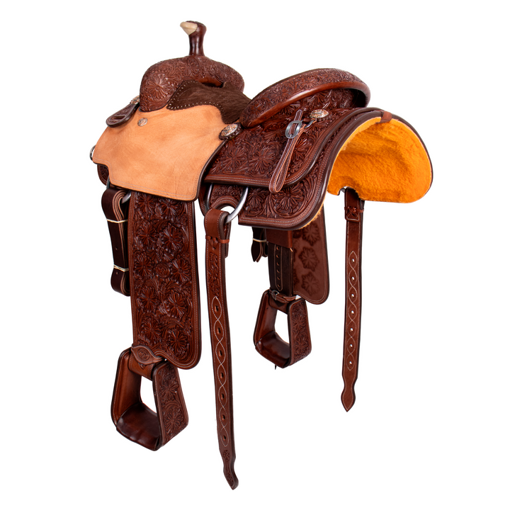 Saddle 14.5 MTM 7/8 Tooled