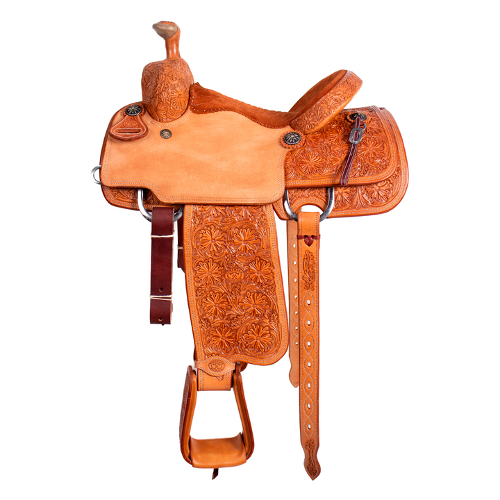 Saddle 14 OLIN YOUNG 7/8 Tooled