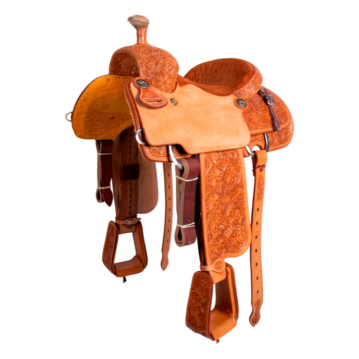 Saddle 14 OLIN YOUNG 7/8 Tooled