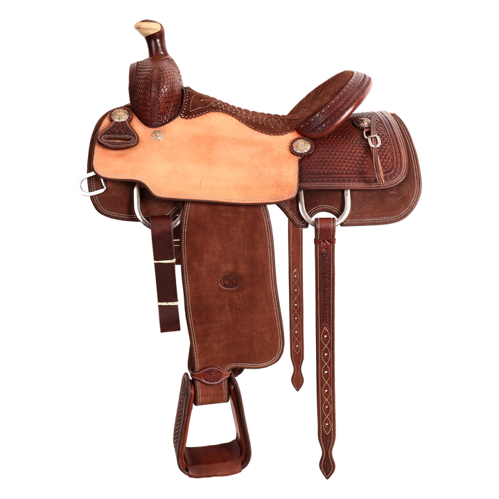 Saddle 15 OLIN YOUNG  3/4 Tooled