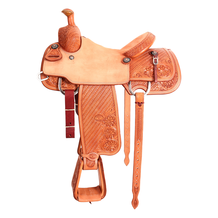 Saddle 14.5 MTM 7/8 Tooled