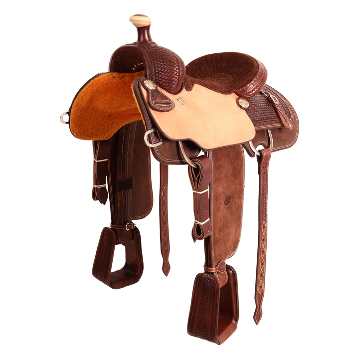 Saddle 14 OLIN YOUNG 3/4 Tooled