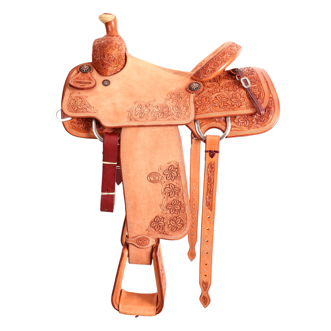 Saddle 14 OLIN YOUNG 7/8 Tooled