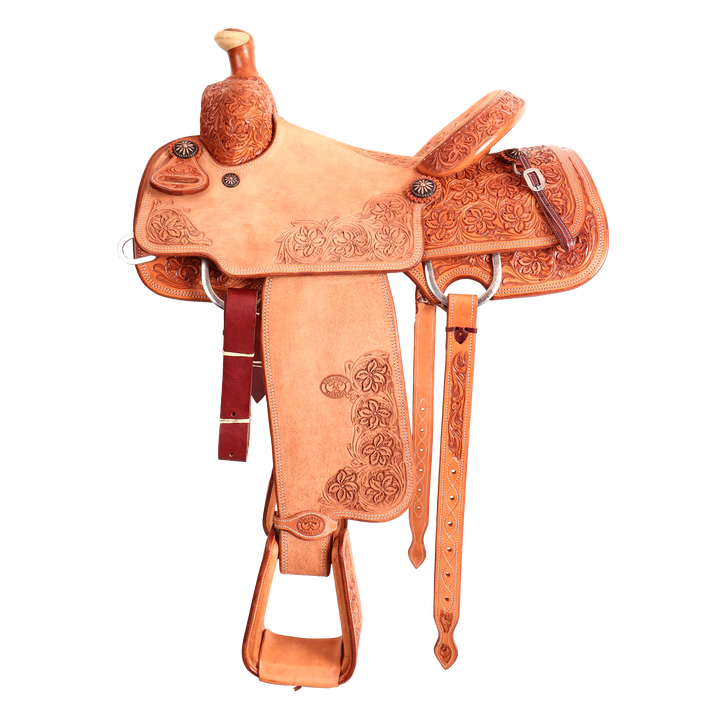 Saddle 14 OLIN YOUNG 7/8 Tooled