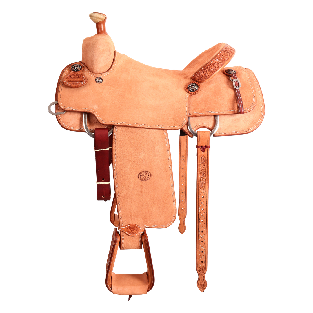 Saddle 16 OLIN YOUNG ROUGH OUT