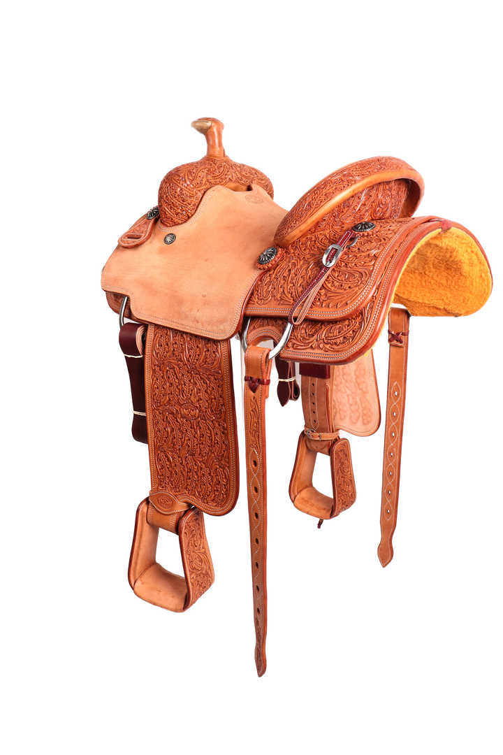 Saddle 14 CT 7/8 Tooled