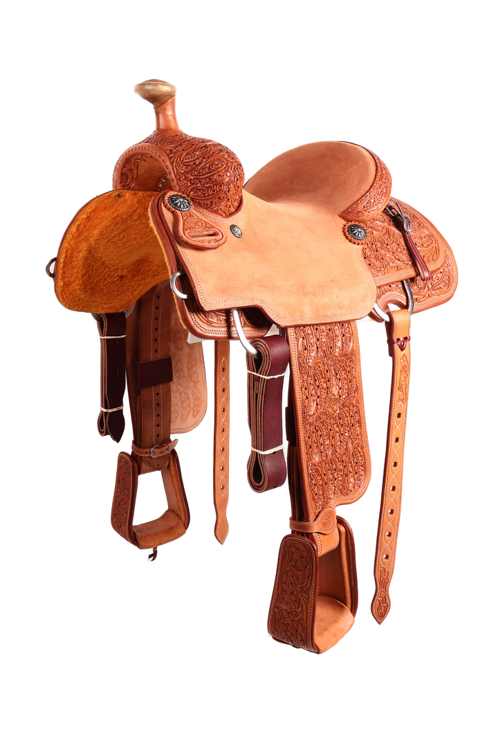 Saddle 14 CT 7/8 Tooled