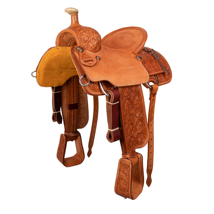 Saddle 15 CT 7/8 Tooled