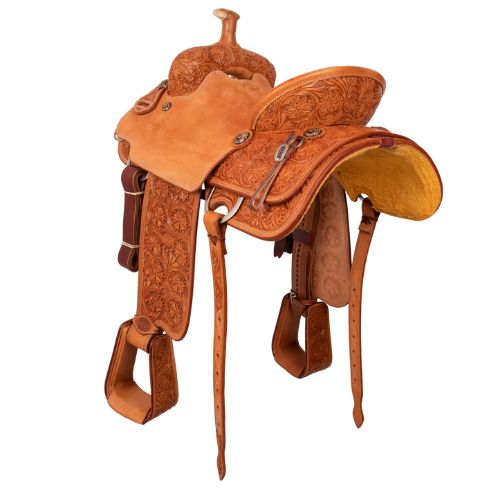 Saddle 15 CT 7/8 Tooled