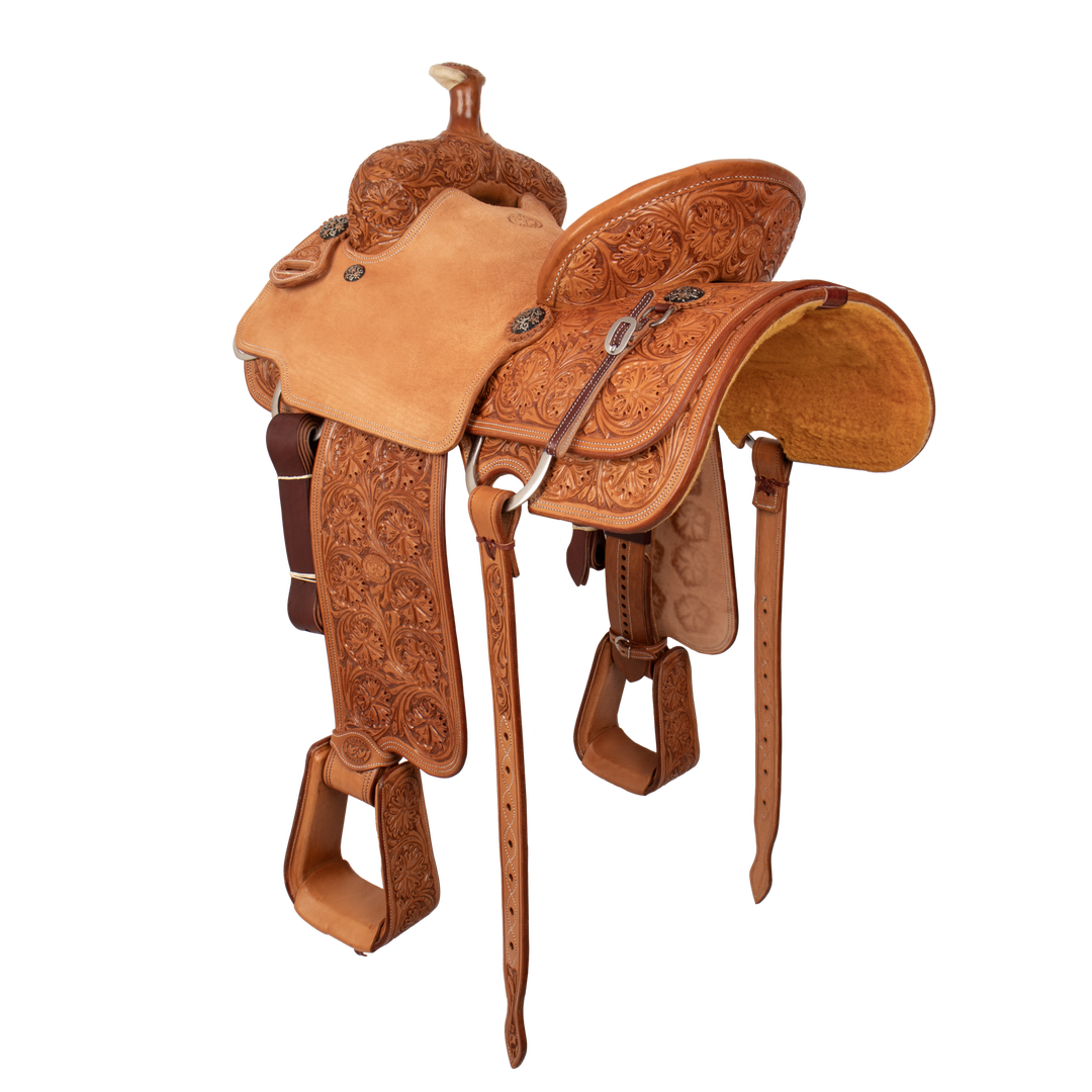 Saddle 14 CT 7/8 Tooled