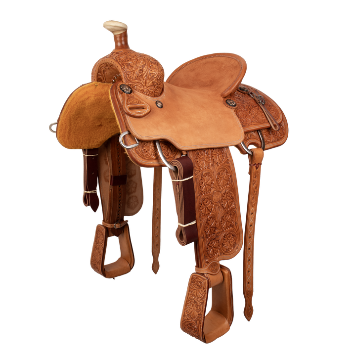 Saddle 15.5 CT 7/8 Tooled