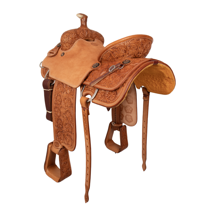 Saddle 15.5 CT 7/8 Tooled