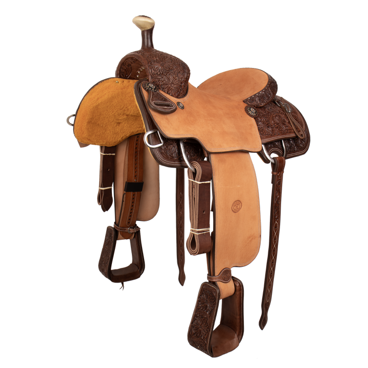 Saddle 15.5 MTM 3/4 tooled