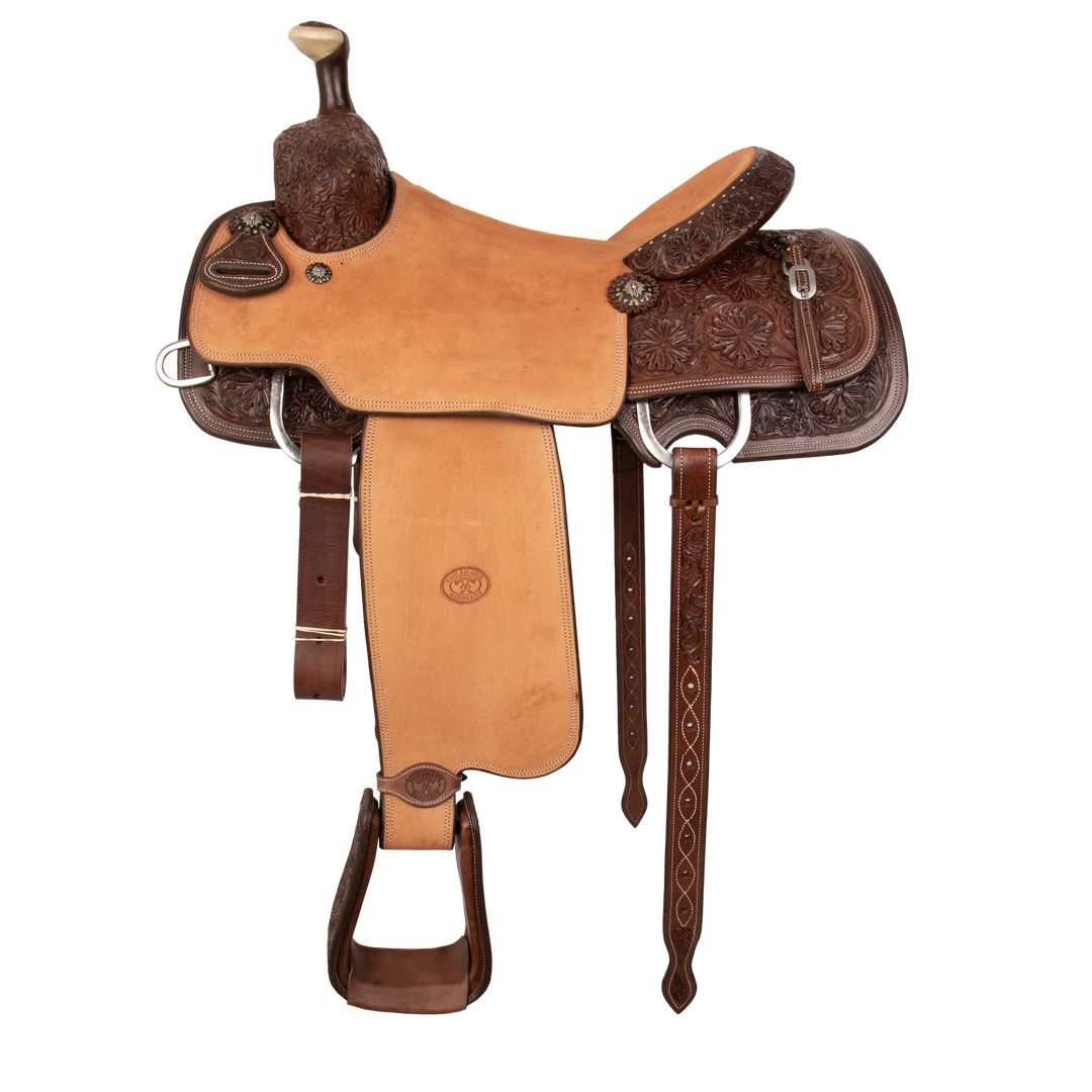 Saddle 15.5 MTM 3/4 tooled