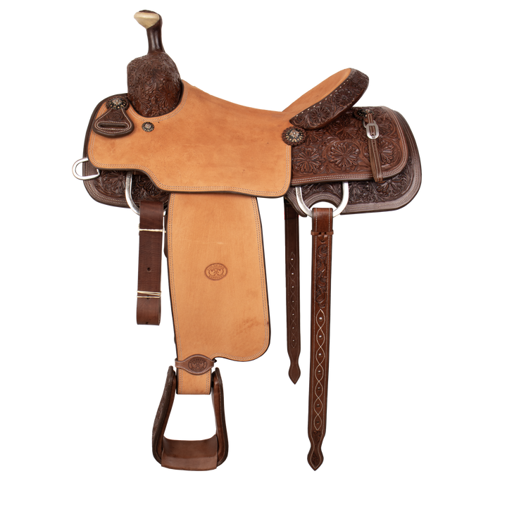 Saddle 15.5 MTM 3/4 tooled