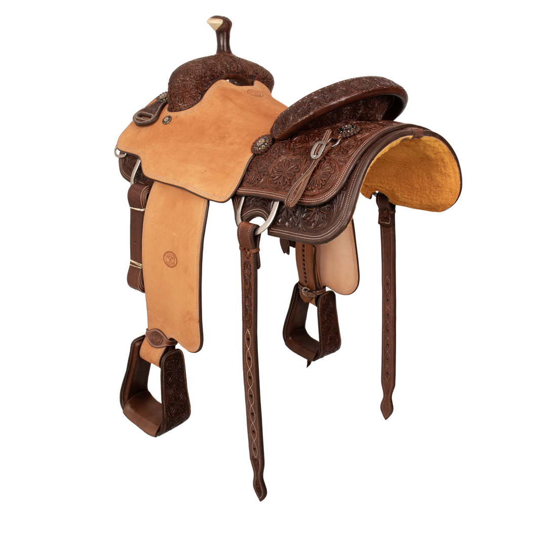 Saddle 15.5 MTM 3/4 tooled