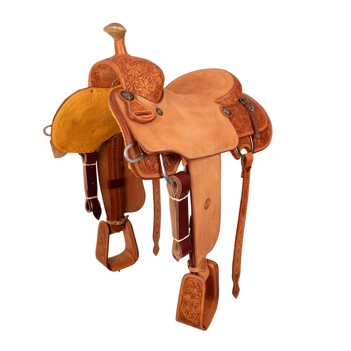 Saddle 15.5 MTM 3/4 Tooled
